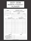 Algopix Similar Product 17 - Monthly Budget Planner 10 Year