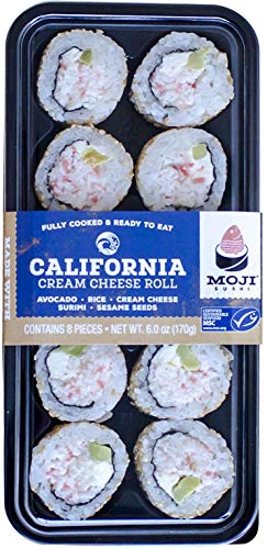 Algopix Similar Product 2 - Moji Sushi California Cream Cheese Roll