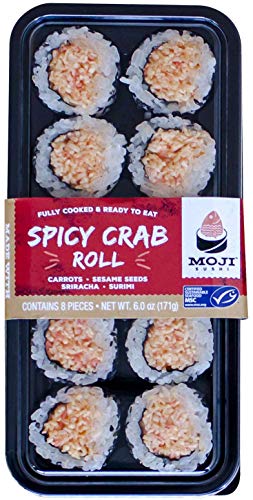Algopix Similar Product 7 - Moji Sushi Spicy Crab Roll 8 count 6