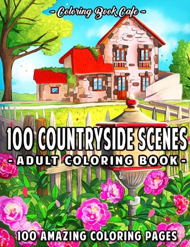 Algopix Similar Product 3 - 100 Countryside Scenes An Adult