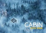 Algopix Similar Product 13 - Cabin Guest Book Mountain Cabin Guest