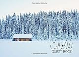 Algopix Similar Product 7 - Cabin Guest Book Mountain Snow Cabin