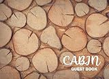 Algopix Similar Product 12 - Cabin Guest Book Vacation Home