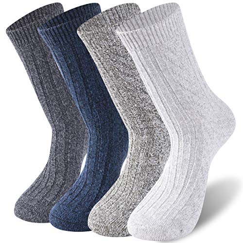 Algopix Similar Product 4 - Trekking Wool Socks Ceafer Mens Dress
