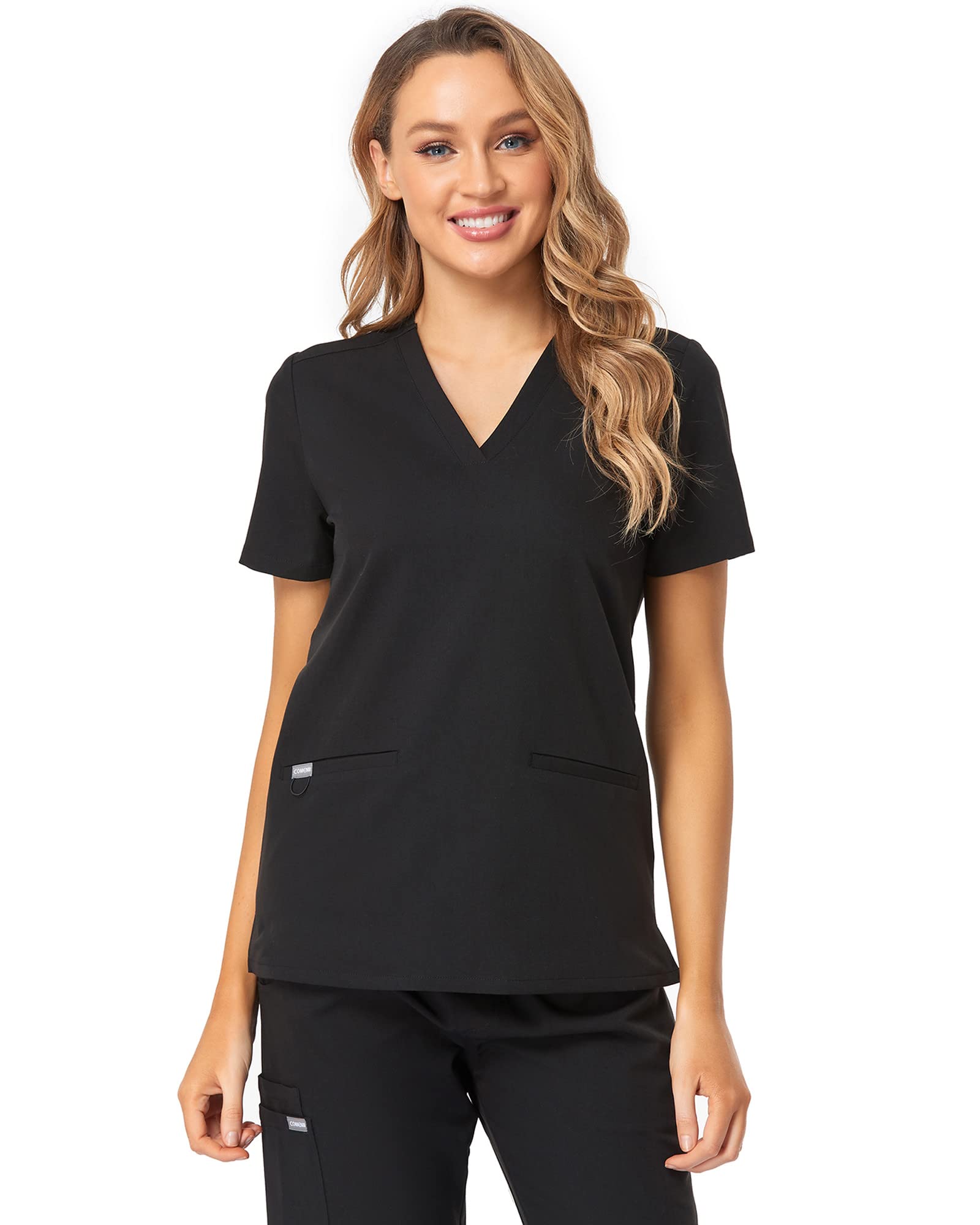 Algopix Similar Product 19 - COMENII Scrubs for Women Three Pocket