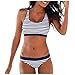 Algopix Similar Product 13 - Gwewei4df Women Bandeau Striped Print