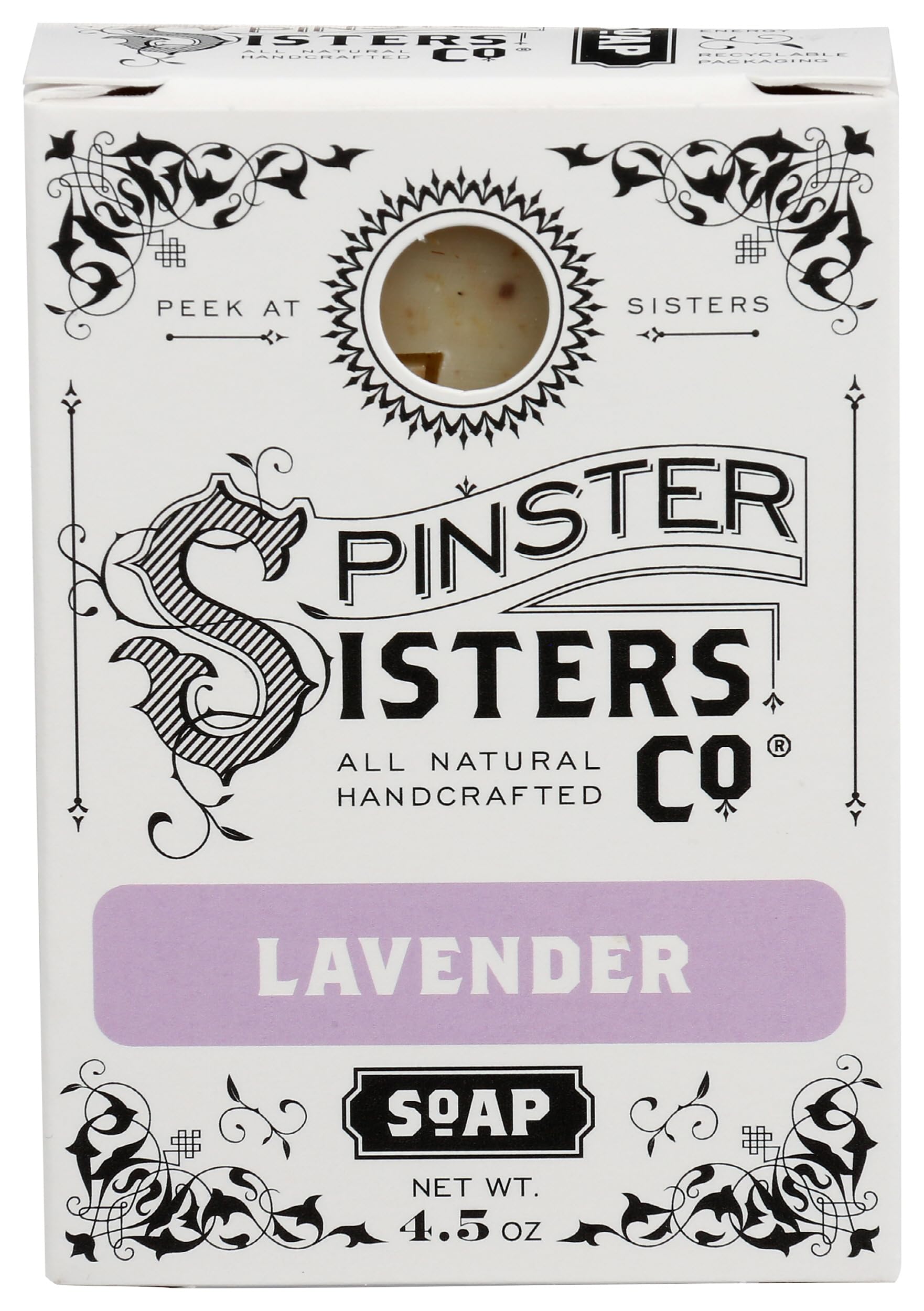 Algopix Similar Product 5 - Spinster Sisters CO Lavender Bar Soap