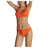 Algopix Similar Product 11 - Gwewei4df Womens Bikini Halter Knot