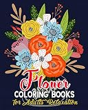 Algopix Similar Product 18 - Flower Coloring Books for Adults