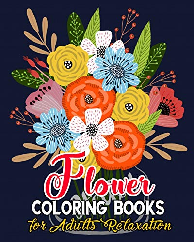 Algopix Similar Product 2 - Flower Coloring Books for Adults