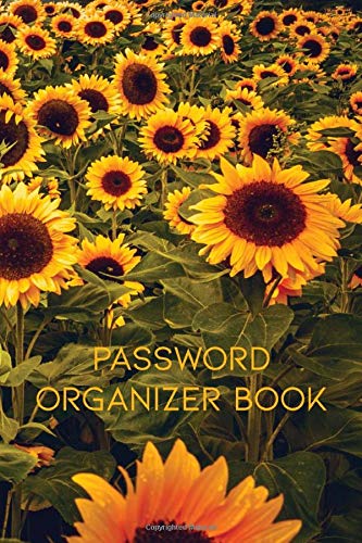 Algopix Similar Product 15 - Password Organizer Book Sunflower