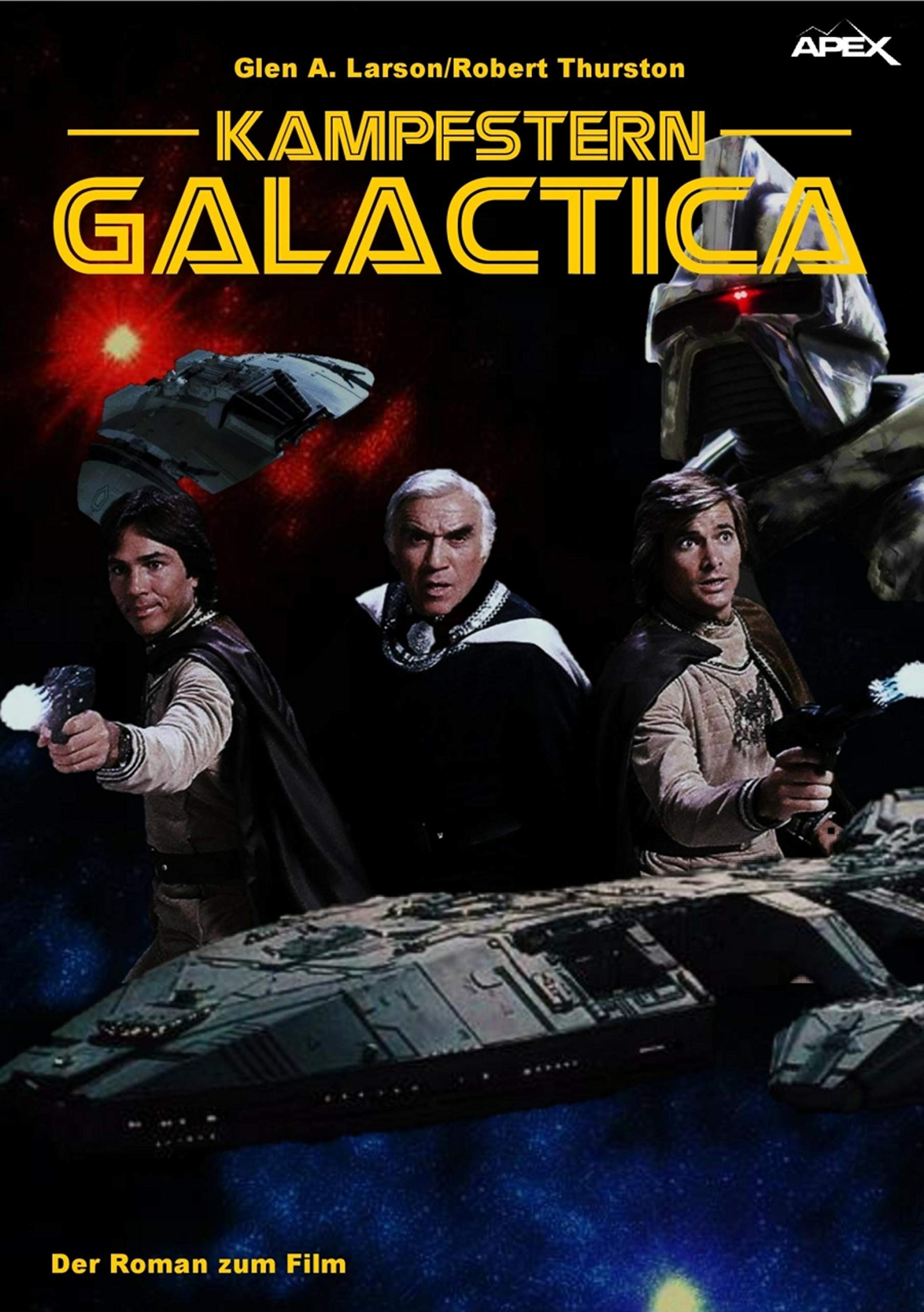 Algopix Similar Product 6 - KAMPFSTERN GALACTICA Der Roman zum