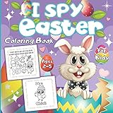 Algopix Similar Product 10 - I Spy Easter Coloring Book for Kids