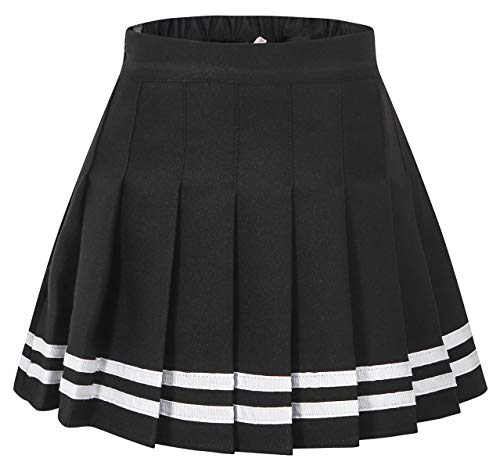 Algopix Similar Product 1 - SANGTREE Girls Pleated Short Cheer