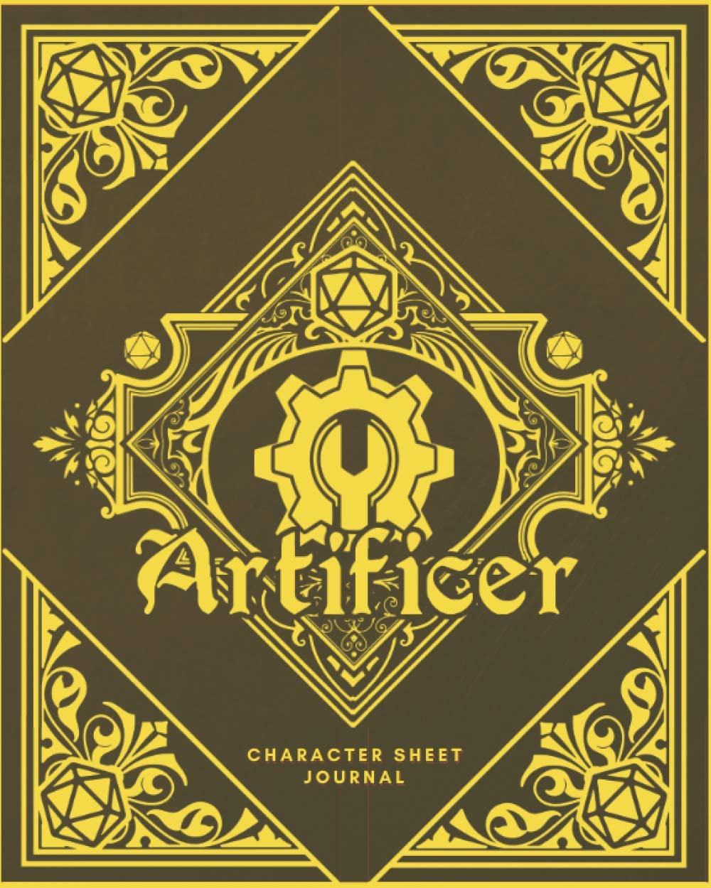 Algopix Similar Product 6 - Artificer Character Sheet Journal DnD
