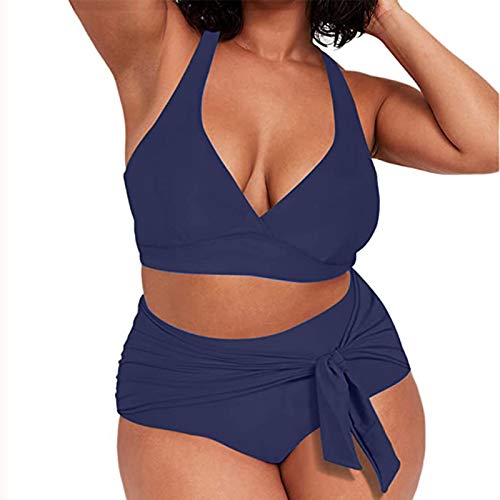 Algopix Similar Product 4 - Women Bathing Suit Large Size Two Piece