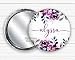 Algopix Similar Product 7 - Personalized Floral Handheld Compact