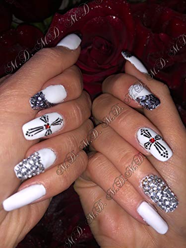 Algopix Similar Product 7 - Luxury Fake nails presson uv gel