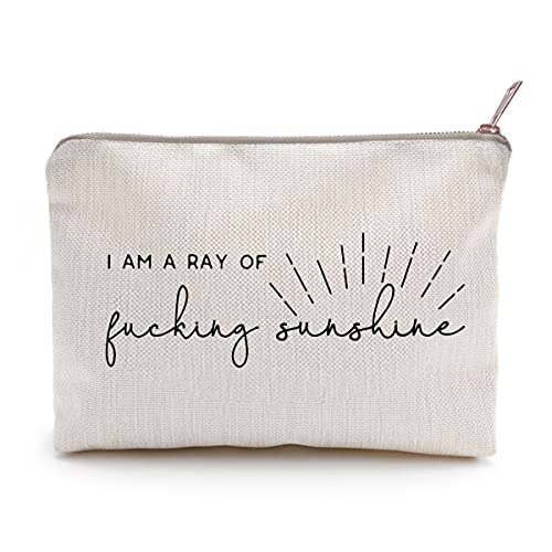 Algopix Similar Product 3 - I am A Ray of Sunshine Makeup Case