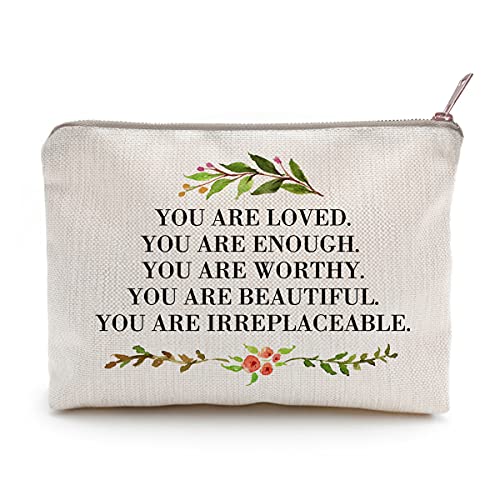 Algopix Similar Product 14 - You Are Loved You Are Enough Makeup