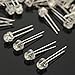 Algopix Similar Product 2 - KASILU YHJ0313 100pcs F5 5mm White