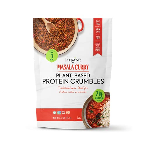 Algopix Similar Product 9 - Longve PlantBased Meatless Crumbles 