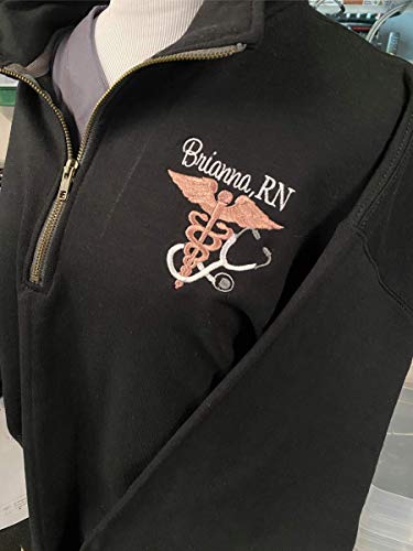 Algopix Similar Product 17 - Personalized 14 Zip Nursing Jacket