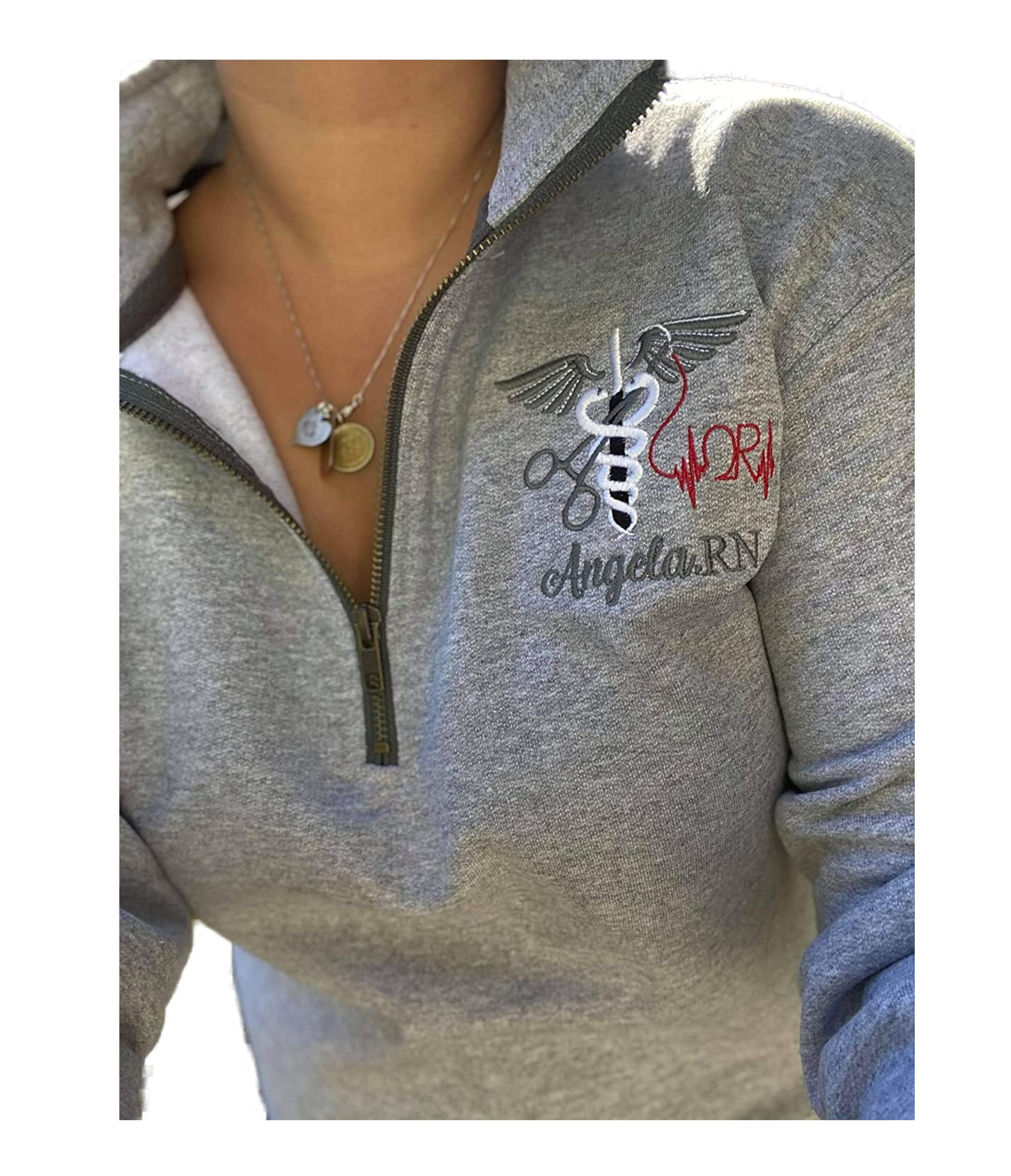 Algopix Similar Product 14 - Personalized 14 Zip OR Medical Nursing