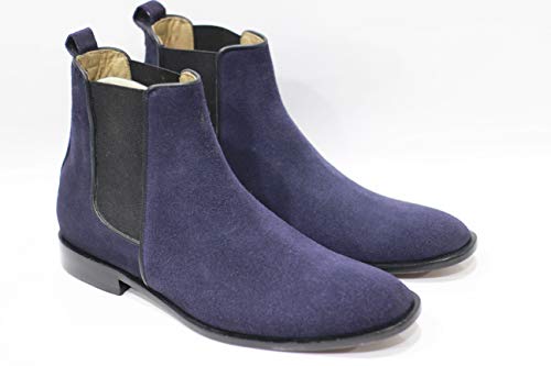 Algopix Similar Product 10 - New Handmade Men Chelsea boots Men