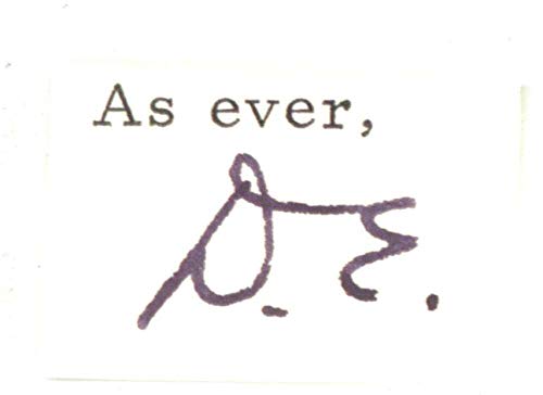 Algopix Similar Product 11 - Dwight D Eisenhower Signed Auto Cut