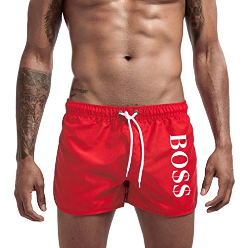 Algopix Similar Product 5 - Funsweat Men Swim Trunks Quick Dry