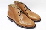 Algopix Similar Product 15 - Handmade Men Brown Leather Chukka High