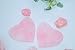 Algopix Similar Product 18 - Rose quartz heart shape coasters