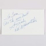 Algopix Similar Product 8 - Lee Meriwether Signed Index Card  COA