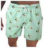 Algopix Similar Product 19 - iLUGU Mens Summer Fitness Beach Short