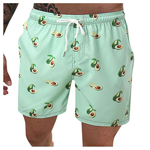 Algopix Similar Product 1 - iLUGU Mens Summer Fitness Beach Short