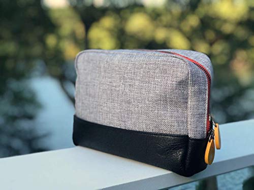 Algopix Similar Product 18 - Large Makeup Bag Vegan Toiletry Bag 