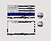 Algopix Similar Product 8 - Personalized Blue Line Distressed