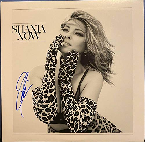 Algopix Similar Product 17 - Shania signed Now 12" vinyl album