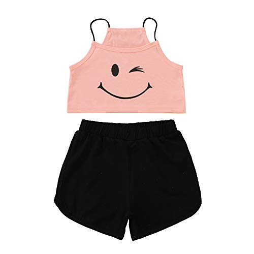 Algopix Similar Product 17 - Kaerm Kids Girls Summer 2 Pcs Casual