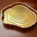 Algopix Similar Product 8 - Colorshift Gold/Green Tree Stump Tray