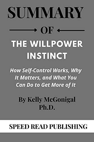 Algopix Similar Product 18 - Summary OF The Willpower Instinct By
