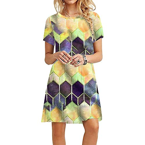 Algopix Similar Product 20 - Womens Casual Short Sleeve ONeck