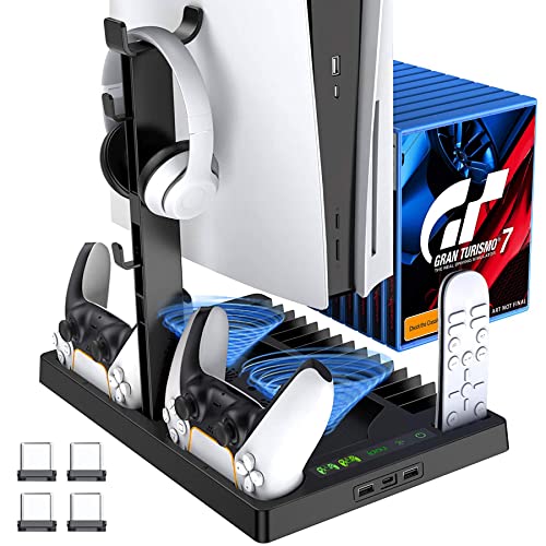 Algopix Similar Product 13 - Geliebt Lynn PS5 Stand PS5 Cooling