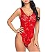 Algopix Similar Product 20 - Women One Piece Lingerie Deep V Teddy