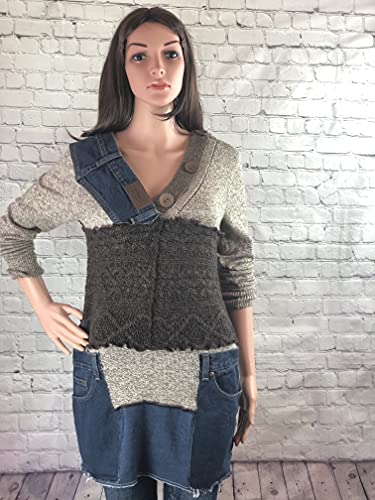 Algopix Similar Product 20 - S Threads Upcycle Button Sweater Eco