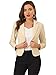 Algopix Similar Product 11 - Allegra K Womens Open Front Office