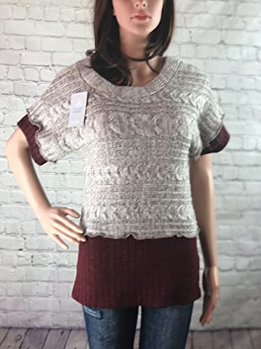 Algopix Similar Product 18 - S Threads Scarlet Red Short Sleeve