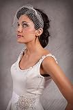 Algopix Similar Product 11 - Handcrafted Basic Mini Birdcage Veil by