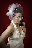 Algopix Similar Product 17 - Handcrafted Basic illusion Blusher Veil
